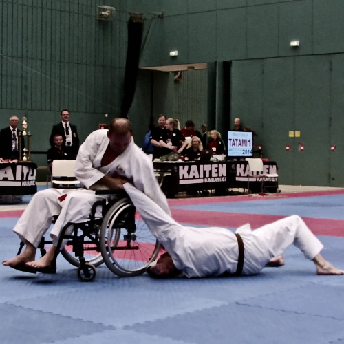 Judo e paraplegia